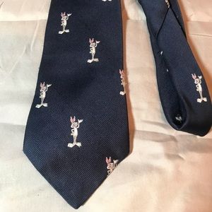 Vintage Warner Bros Bugs Bunny tie